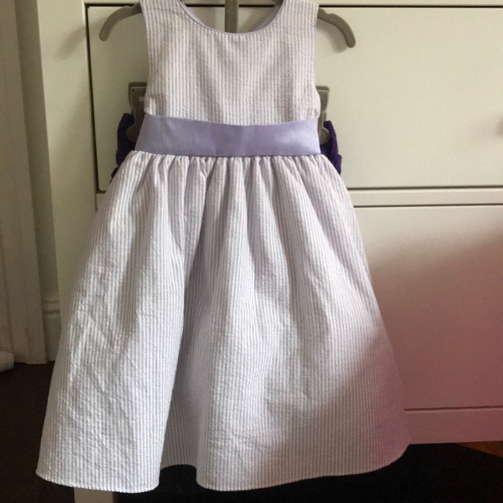 🐰Lilac Purple dress w/ Ruffly Ruffle Butts Cover